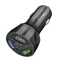 Car phone charger - quick charge 3.0 - 18W - with 2 - 3 - 4 USB portsInterior accessories