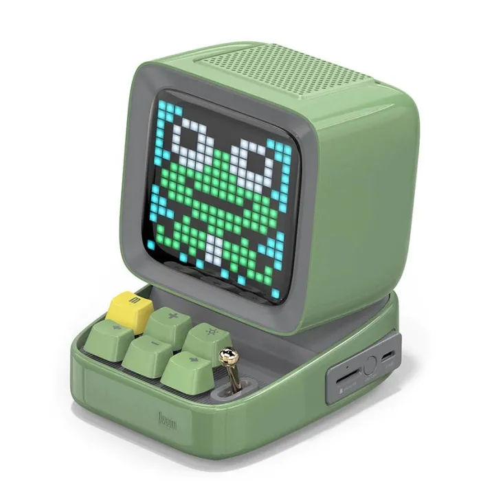 Altavoz BluetoothRetro portable speaker - pixel art - with LED display board