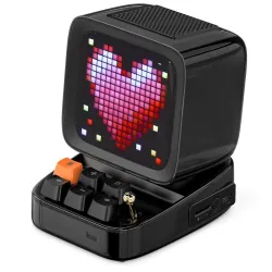 Altavoz BluetoothRetro portable speaker - pixel art - with LED display board