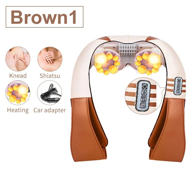 MasajeBody massager - shiatsu - Infrared heating - just what the body needs