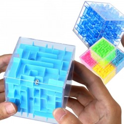 Educativo3D maze magic cube - transparent - educational toys