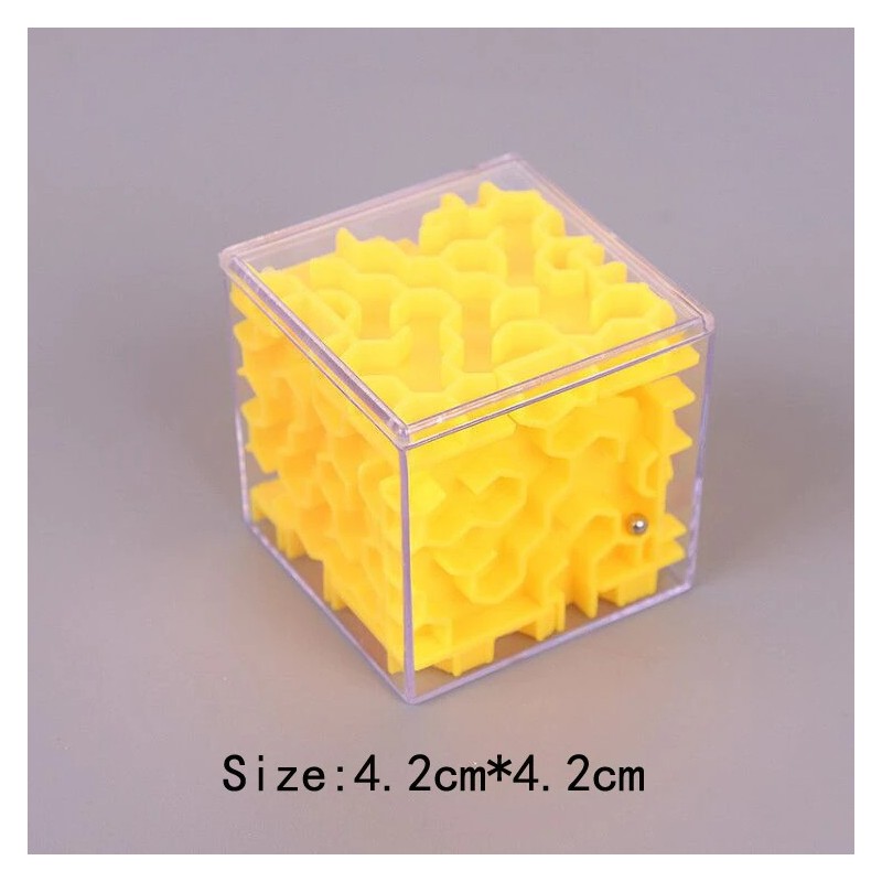 Educativo3D maze magic cube - transparent - educational toys