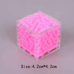 Educativo3D maze magic cube - transparent - educational toys