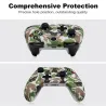 Silicone protective case cover - for Xbox One Slim controller - with 2 grips capsControllers
