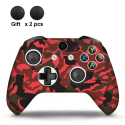 ControladorSilicone protective case cover - Xbox One - slim controller - with 2 grip caps