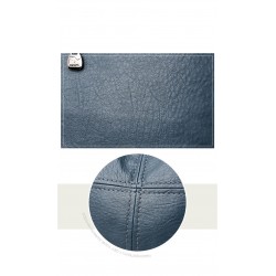 MochilasLeather shoulder bag - with multi zippers / hand strap