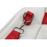 MochilasLeather backpack - anti-theft - with multiple pockets / zippers / hand straps