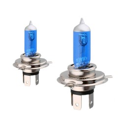 Luces halógenasBombilla halógena para coche - superblanco - H1 / H3 / H4 / H7 / H8 - 55W / 100W