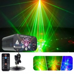 Iluminación de escenarios y eventosDisco light - professional - led - 8 holes laser projector -