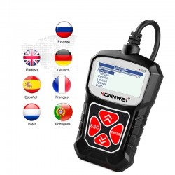 Car diagnostic scanner - OBD2 - KW310Diagnosis