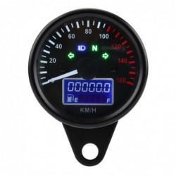 InstrumentosVelocímetro para motocicleta - universal - con pantalla LCD - LED - estanco