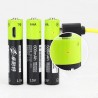 Lithium AAA batteries - USB rechargeable - quick charging - 1.5V - 600mAh - 2 / 4 piecesBattery & Chargers