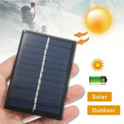 Paneles solaresSolar panel charger system - 2V 5V 6V 12V - mini - for battery cell phone
