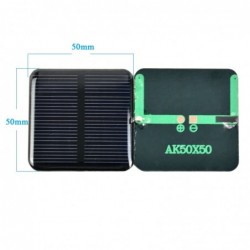 Paneles solaresPanel solar - para cargar Smartphones / baterías - 2V - 160mA - 50 * 50mm - 10 piezas