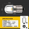 E10 - LED bulb - 3V / 4.5V / 6V / 12V - 2 piecesE10