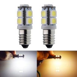 E10 - 1447 - LED bulb - white / warm white - 3V / 6V / 12V / 24V - 2 piecesE10