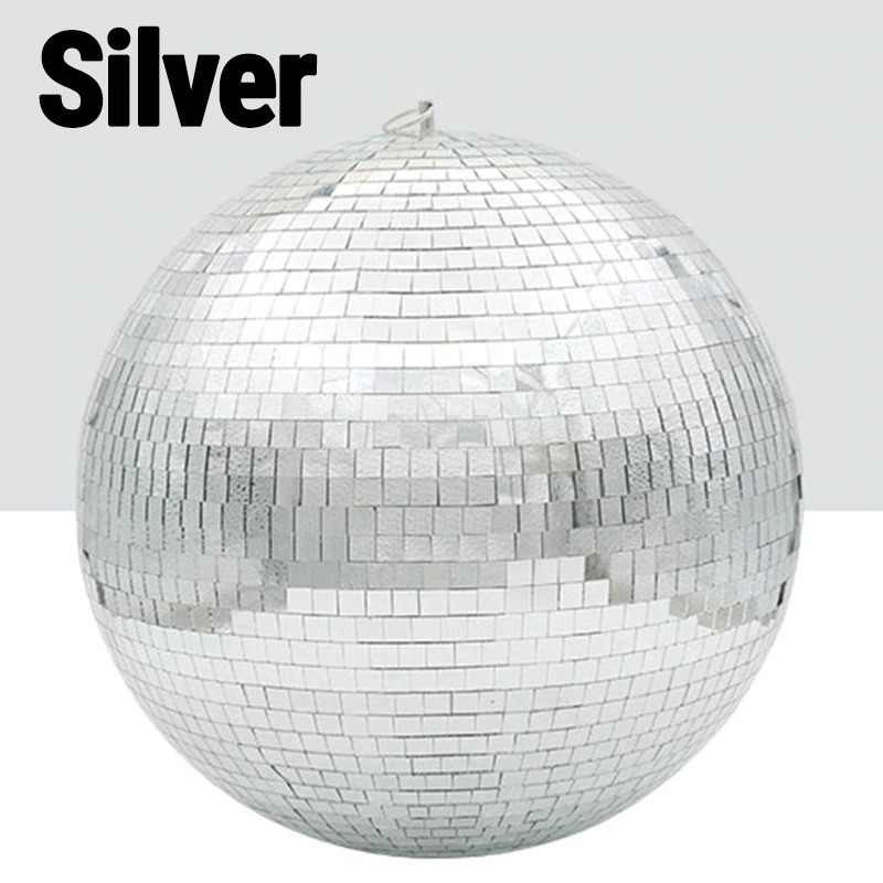 Iluminación de escenarios y eventosBola de discoteca espejo - giratoria - reflectante - 10cm / 15cm / 20cm / 25cm / 30cm