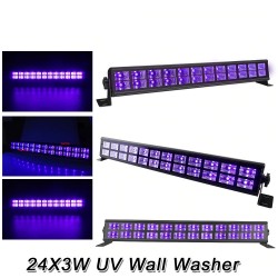 Iluminación de escenarios y eventosLuz de escenario UV de doble fila - barra LED - DMX - UV - 3W - para club / discoteca