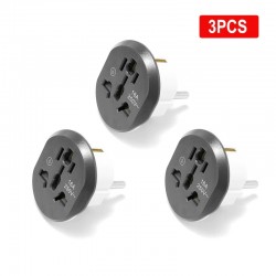 Accesorios de iluminaciónAdapter - universal - round pin socket - travel - high quality