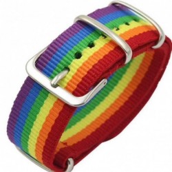 PulseraRainbow bracelets - woven braided - unisex - transexual - friendship