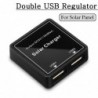 Paneles solaresDouble USB regulator - 5V-20V - solar charger - phones / power bank / fans