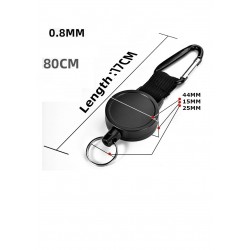llaveroWire rope keychain - 80cm - anti-theft / camping