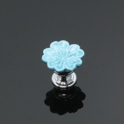 MueblesOrchid shaped knobs - ceramic - cabinets / cupboards / handles
