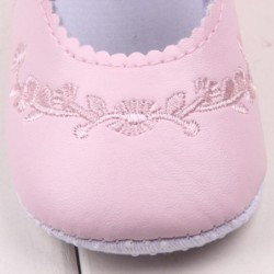 ZapatosLeather shoes - with flower design - newborns / babies