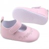 ZapatosLeather shoes - with flower design - newborns / babies