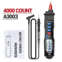 MultimetrosANENG A3003 digital multimeter pen - 4000 counts - voltage resistance -