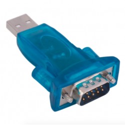 CablesAdaptador de puerto serie USB a RS232 - conector