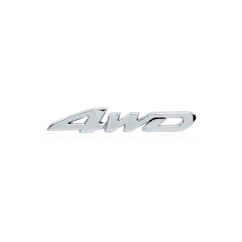 PegatinasAdhesivo de coche cromado 4WD