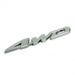 PegatinasAdhesivo de coche cromado 4WD