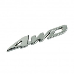 PegatinasAdhesivo de coche cromado 4WD