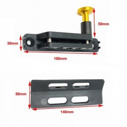 Seguridad & protecciónSoporte extintor - ajustable - aluminio