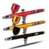 EquiposAerógrafo de doble acción - pistola de pintura - kit para decoración de uñas / tatuajes / pasteles - 0,3 mm