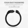 Partes de motosDigital motercycle lock - anti theft - anti cutting - steel with password code