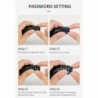 Partes de motosDigital motercycle lock - anti theft - anti cutting - steel with password code