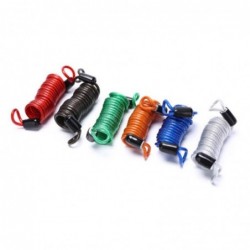 Bicicleta2.5M spring cable lock - anti theft protection - alarm