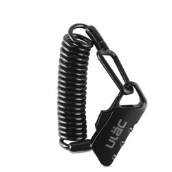 Mini bicycle lock - anti-theft - extendable rope - 3-digit combination - 1200mmBicycle