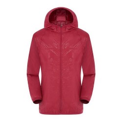 ChaquetasChaqueta impermeable de secado rápido con protección UV unisex