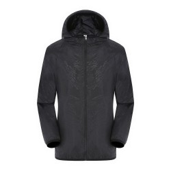 ChaquetasChaqueta impermeable de secado rápido con protección UV unisex