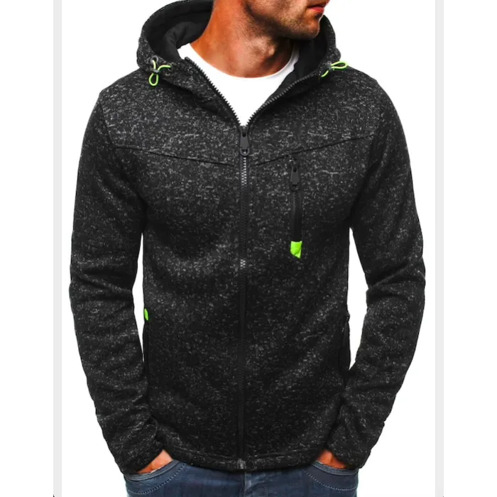 Men's cotton hoodie with zipperHoodies & Sweatshirt