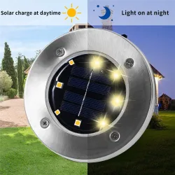 Solar powered ground lamp - garden light - waterproof - LEDSolar lighting