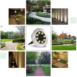 Solar powered ground lamp - garden light - waterproof - LEDSolar lighting