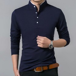 CamisetasButton up long sleeve shirt - cotton