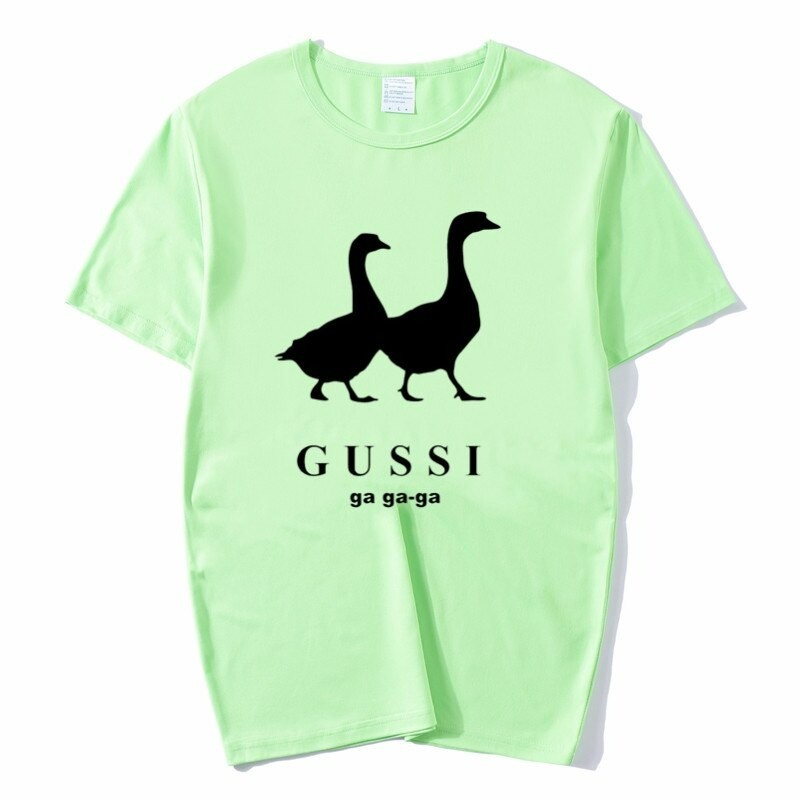 Classic t-shirt with short sleeve - funny duck print - unisexT-shirts