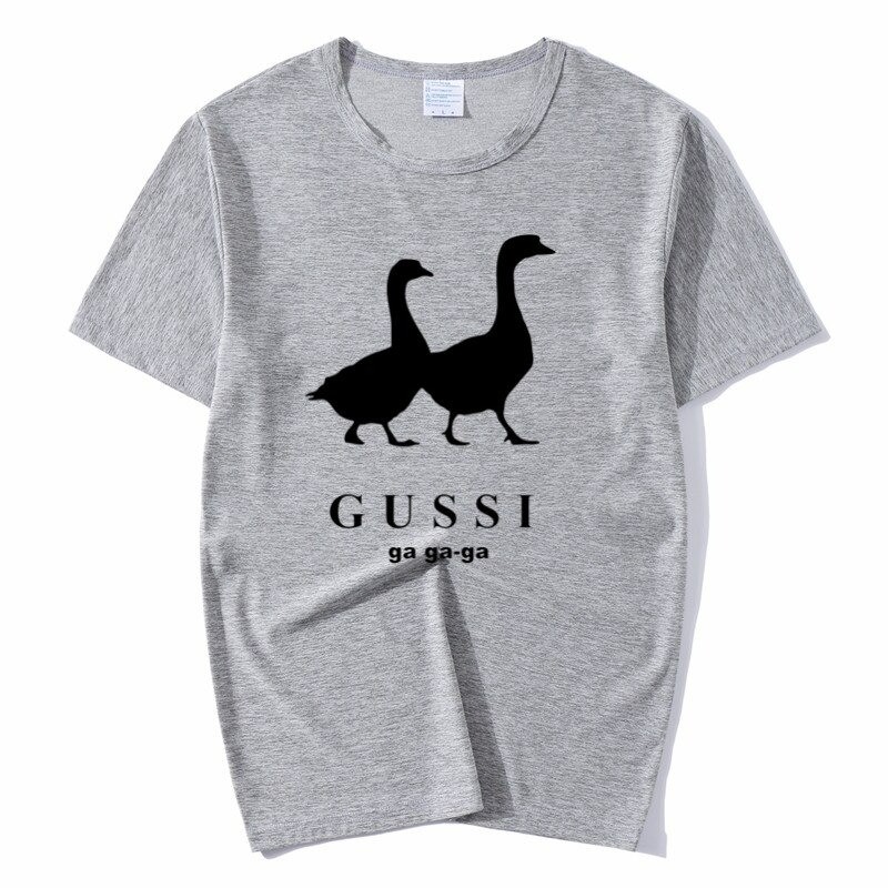 Classic t-shirt with short sleeve - funny duck print - unisexT-shirts