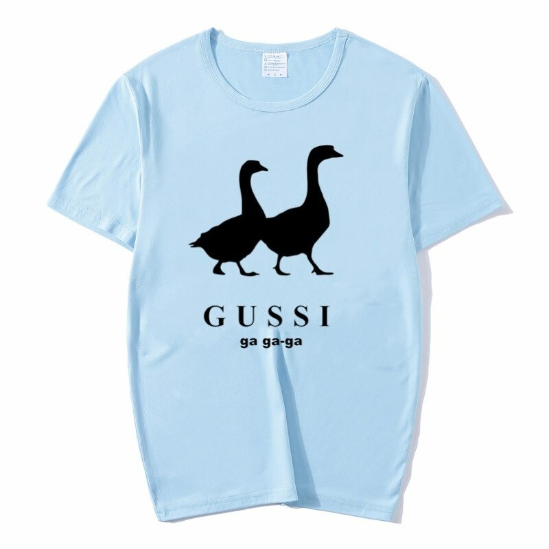 Classic t-shirt with short sleeve - funny duck print - unisexT-shirts