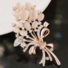 BrochesOpal flower - crystal brooch
